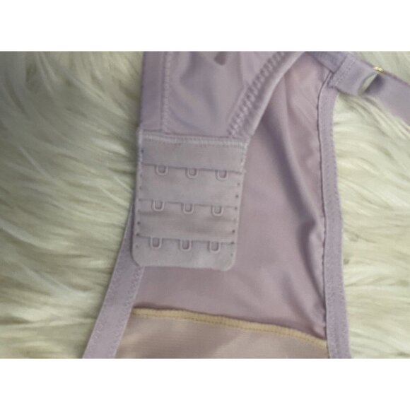 NATORI Size 38D Statement Full Fit Bra Purple Lace Unlined Underwire 746211 - Picture 7 of 7